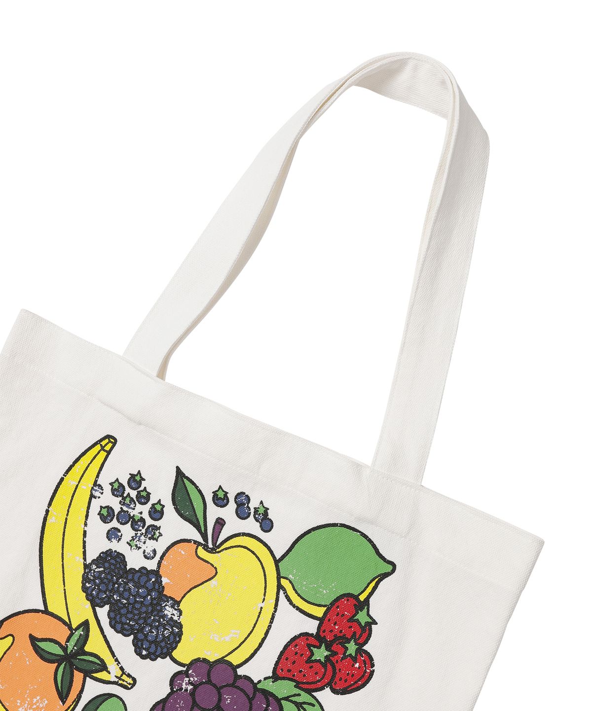 선데이후르츠마켓(SUNDAY FRUIT MARKET) FRUIT WASHED TOTE BAG IVORY