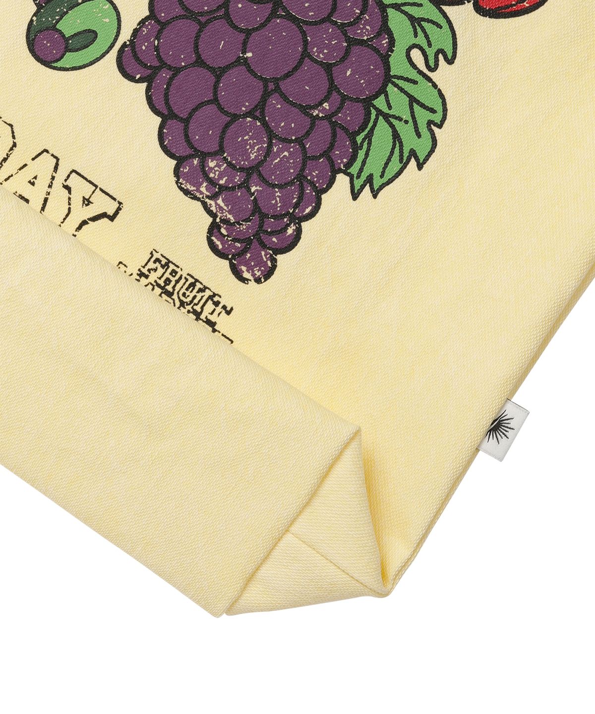 선데이후르츠마켓(SUNDAY FRUIT MARKET) FRUIT WASHED TOTE BAG LEMON