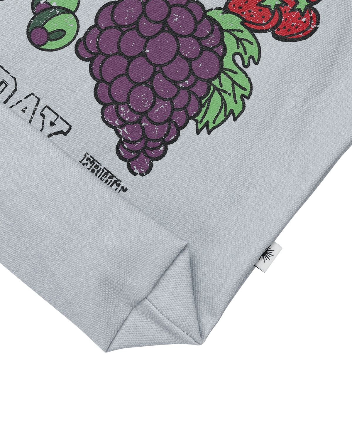 선데이후르츠마켓(SUNDAY FRUIT MARKET) FRUIT WASHED TOTE BAG SKYBLUE