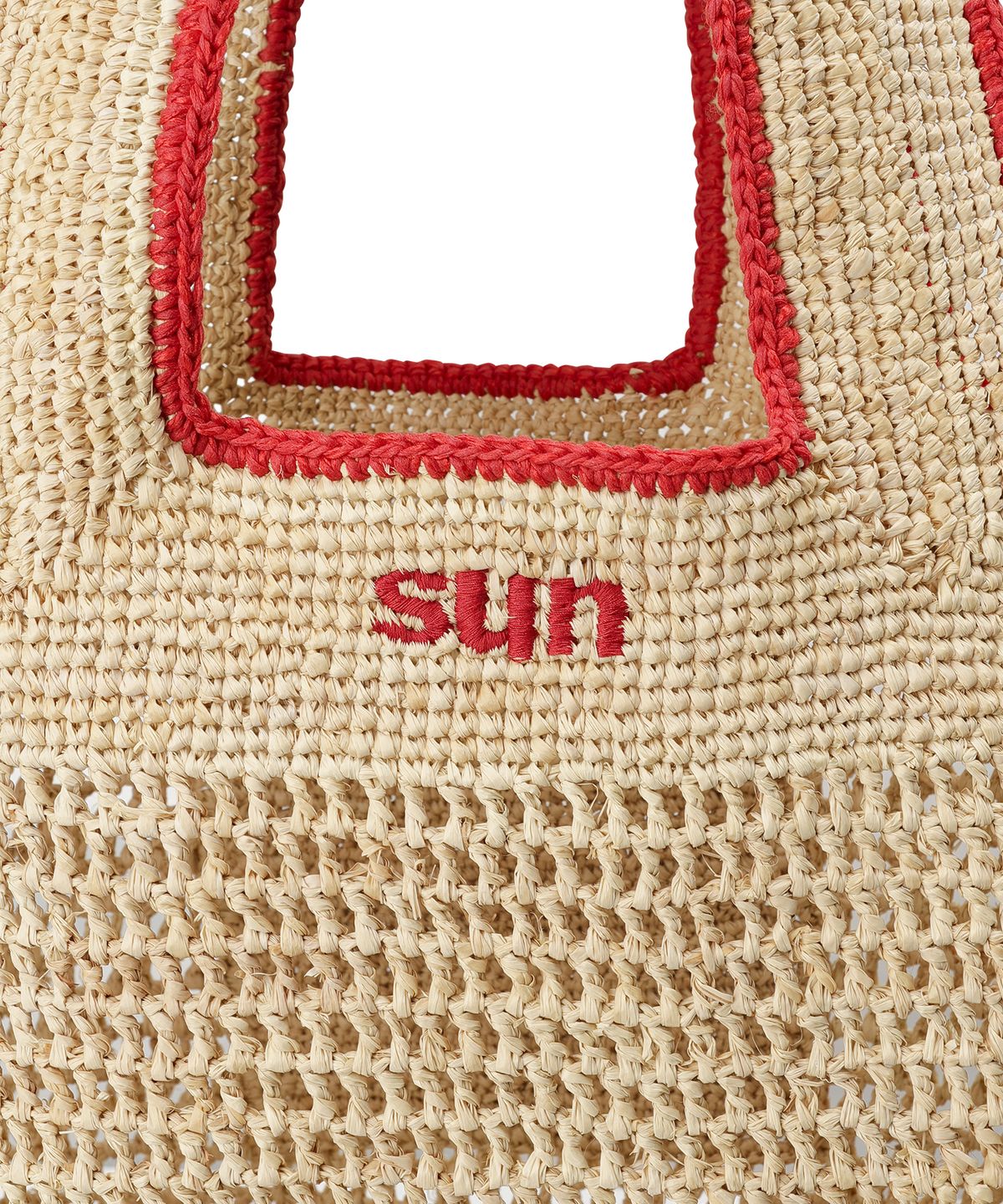 선데이후르츠마켓(SUNDAY FRUIT MARKET) BEACH SUN RAFFIA BAG