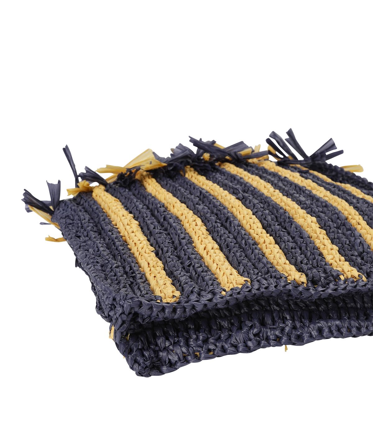 선데이후르츠마켓(SUNDAY FRUIT MARKET) BEACH STRIPE BAG NAVY