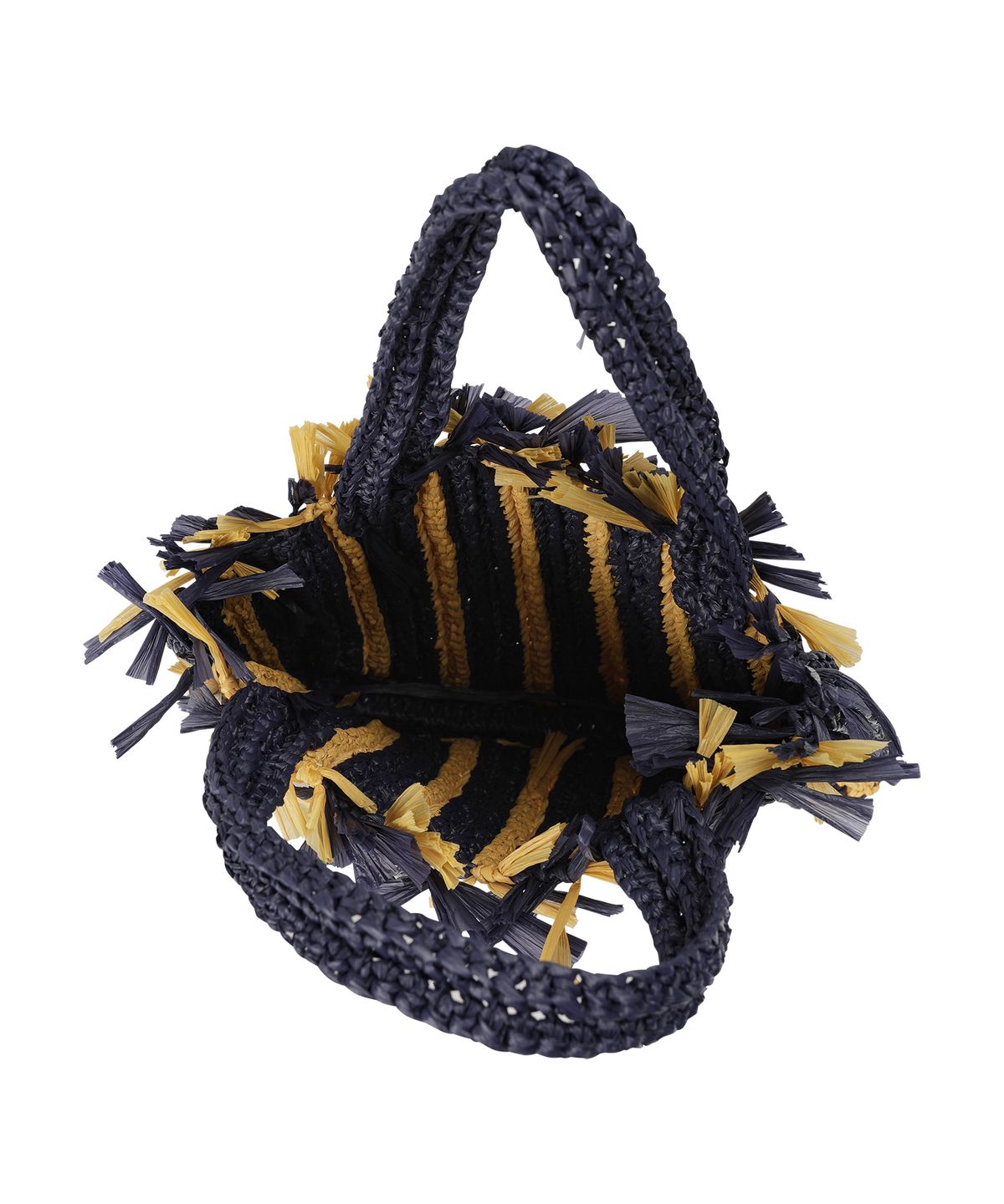 선데이후르츠마켓(SUNDAY FRUIT MARKET) BEACH STRIPE BAG NAVY