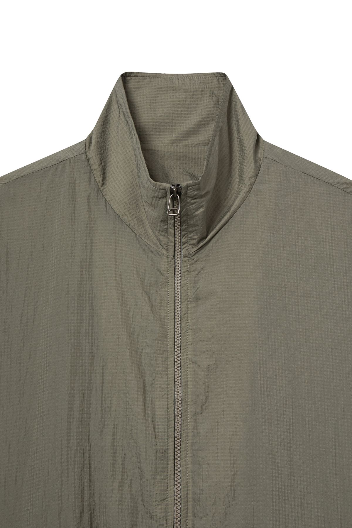 다이닛(DEINET) DEINET BACK LOGO TRACK JACKET IN KHAKI