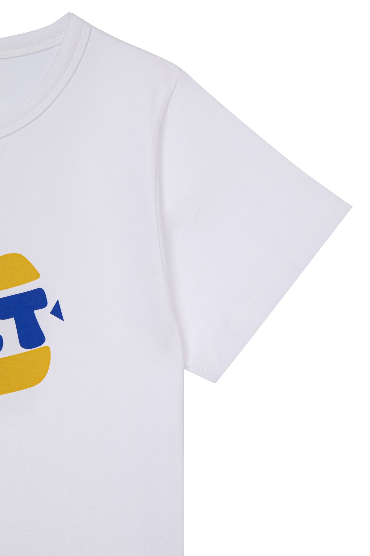 다이닛(DEINET) DEINET HOT DOG GRAPHICS T-SHIRTS IN WHITE