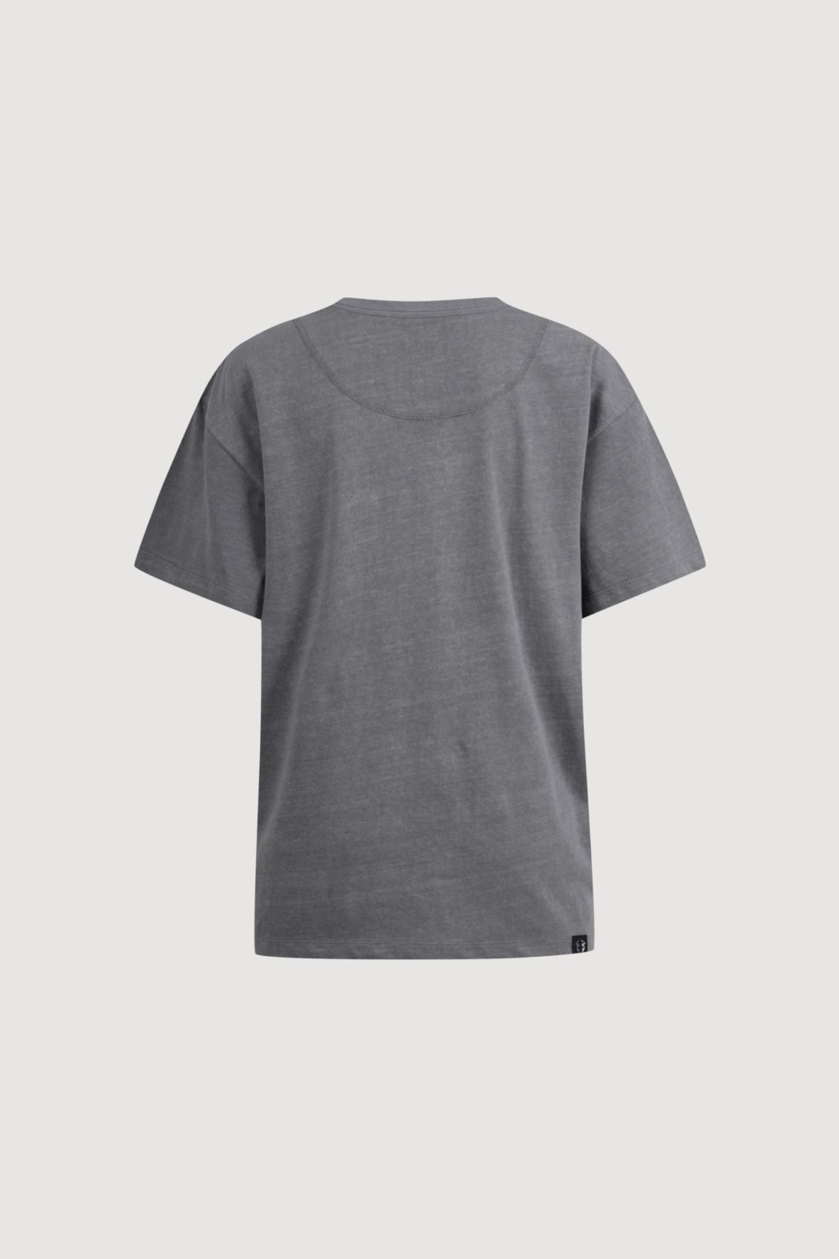 럭키슈에뜨(LUCKY CHOUETTE) Hotfix Point Half Sleeve T-shirt (grey) LFTAM25340GYX