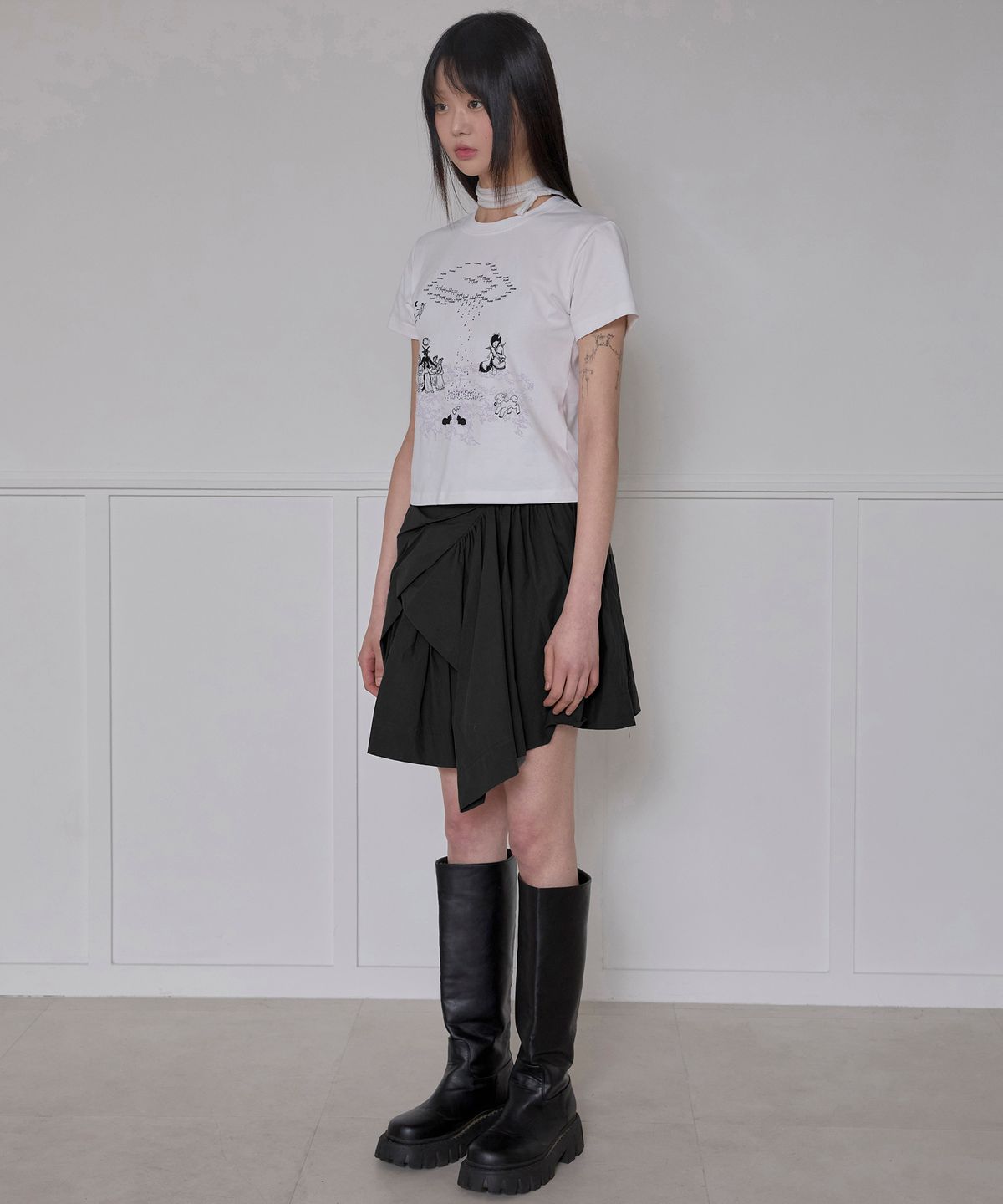 플레어업(FLAREUP) Continent of Mu T-Shirt (FL-179)