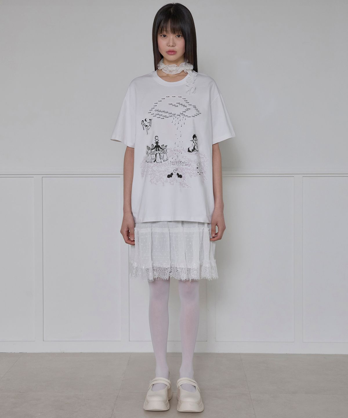 플레어업(FLAREUP) Continent of Mu T-Shirt (FL-179)