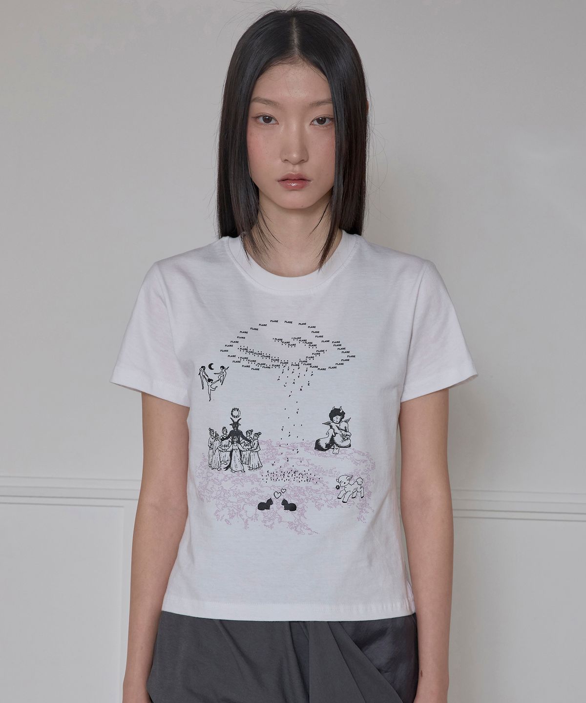 플레어업(FLAREUP) Continent of Mu T-Shirt (FL-179)
