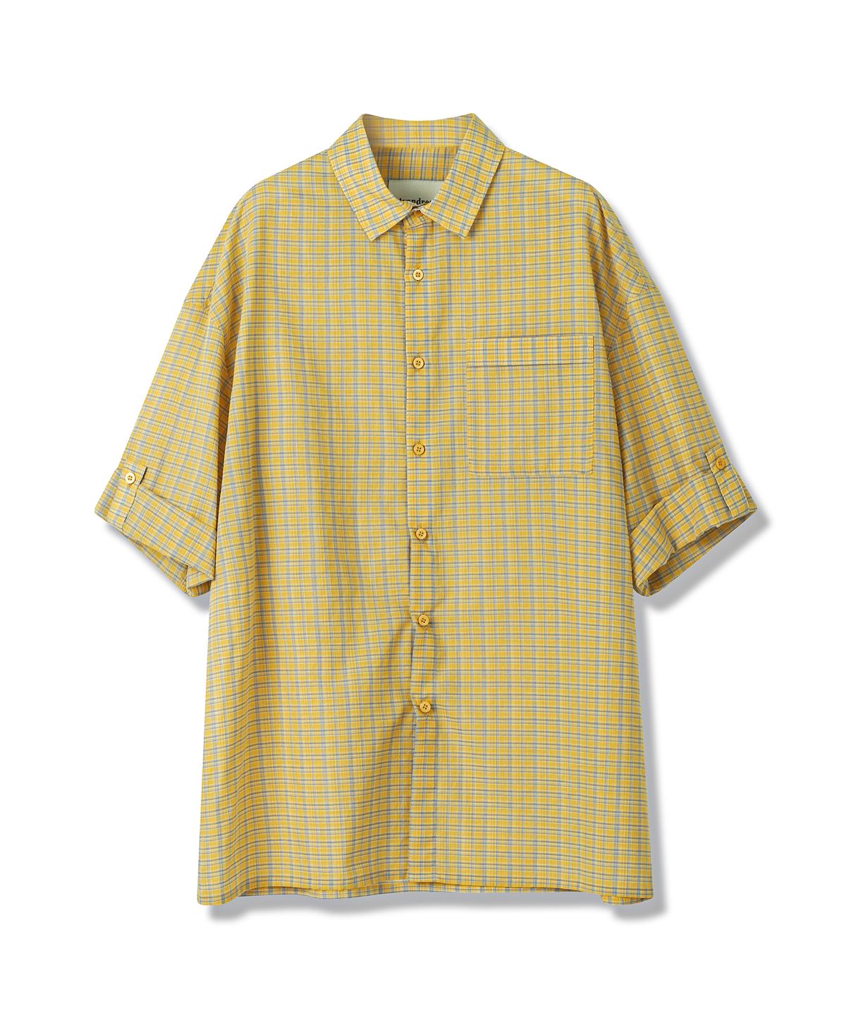 어반드레스(AVANDRESS) OL Check Overfit Rollup Shirt - 3COL