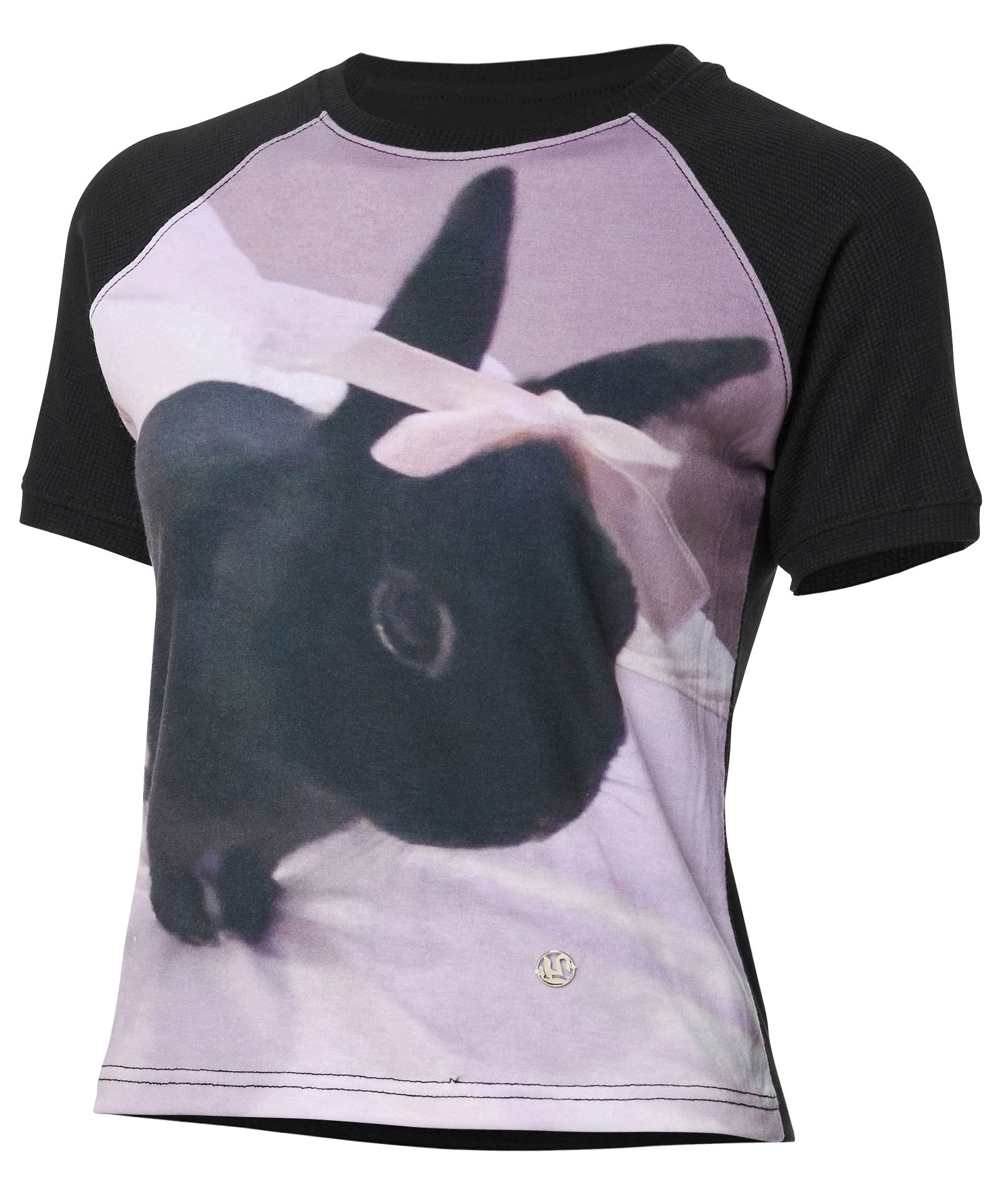 【FLAREUP】25SS★ Bunny Waffle Raglan T-Shirt MUSINSA | FLAREUP Bunny Waffle Raglan T-Shirt (FL-173_Black)