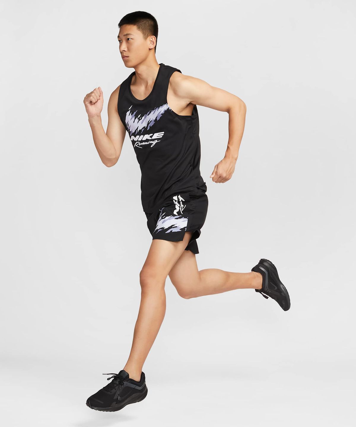 나이키(NIKE) 마일러 드라이 핏 러닝 탱크 탑 M - 블랙 / HV6909-010