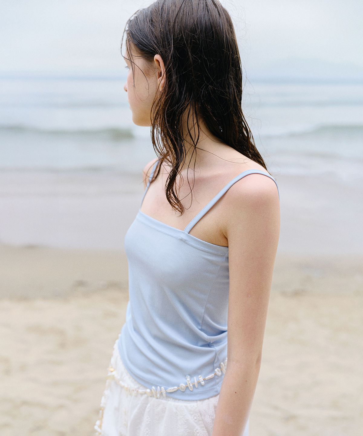 앤니즈(ANDNEEDS) Ness sleeveless (sky blue)
