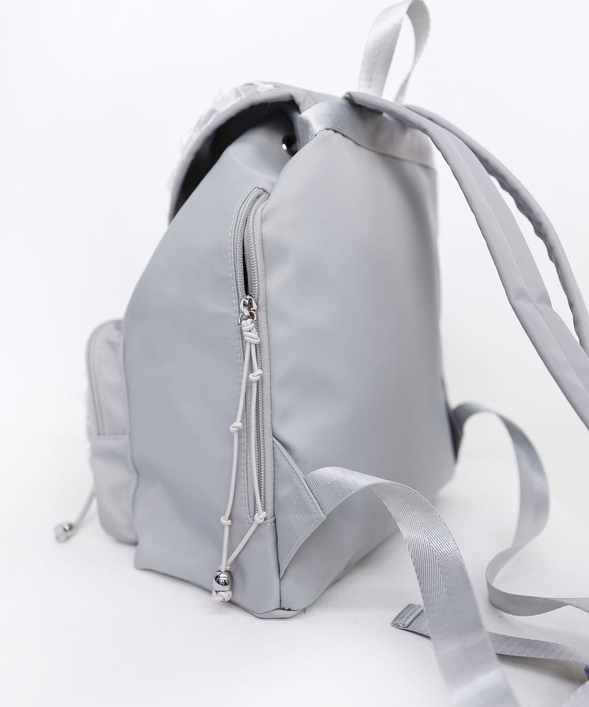 시월107(SIWL107) Garden Backpack (Light Grey)