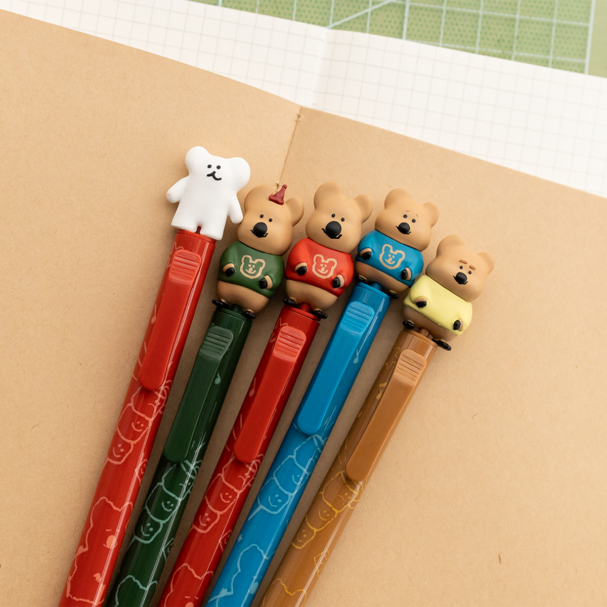 다이노탱(DINOTAENG) Quokka in School Figure Pen