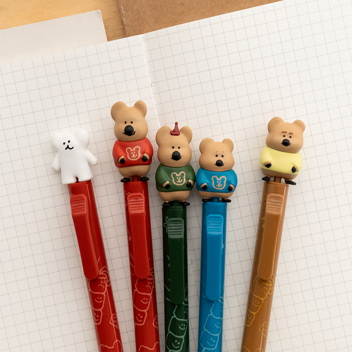 다이노탱(DINOTAENG) Quokka in School Figure Pen