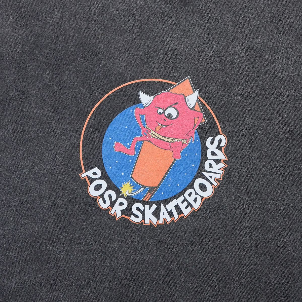 피오에스알(POSR) ROCKET BUDDHAVIL TEE