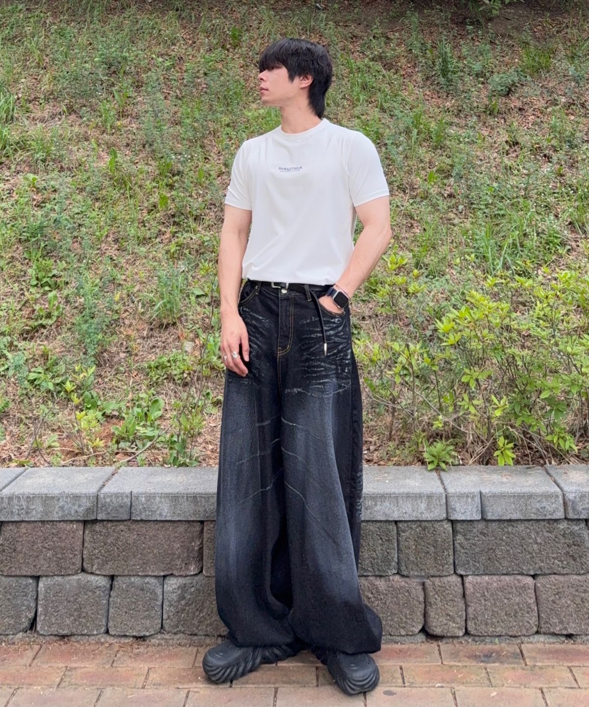 노티카(NAUTICA) 그랑프리 레이싱 쿨 티셔츠 2PACK NTS4595