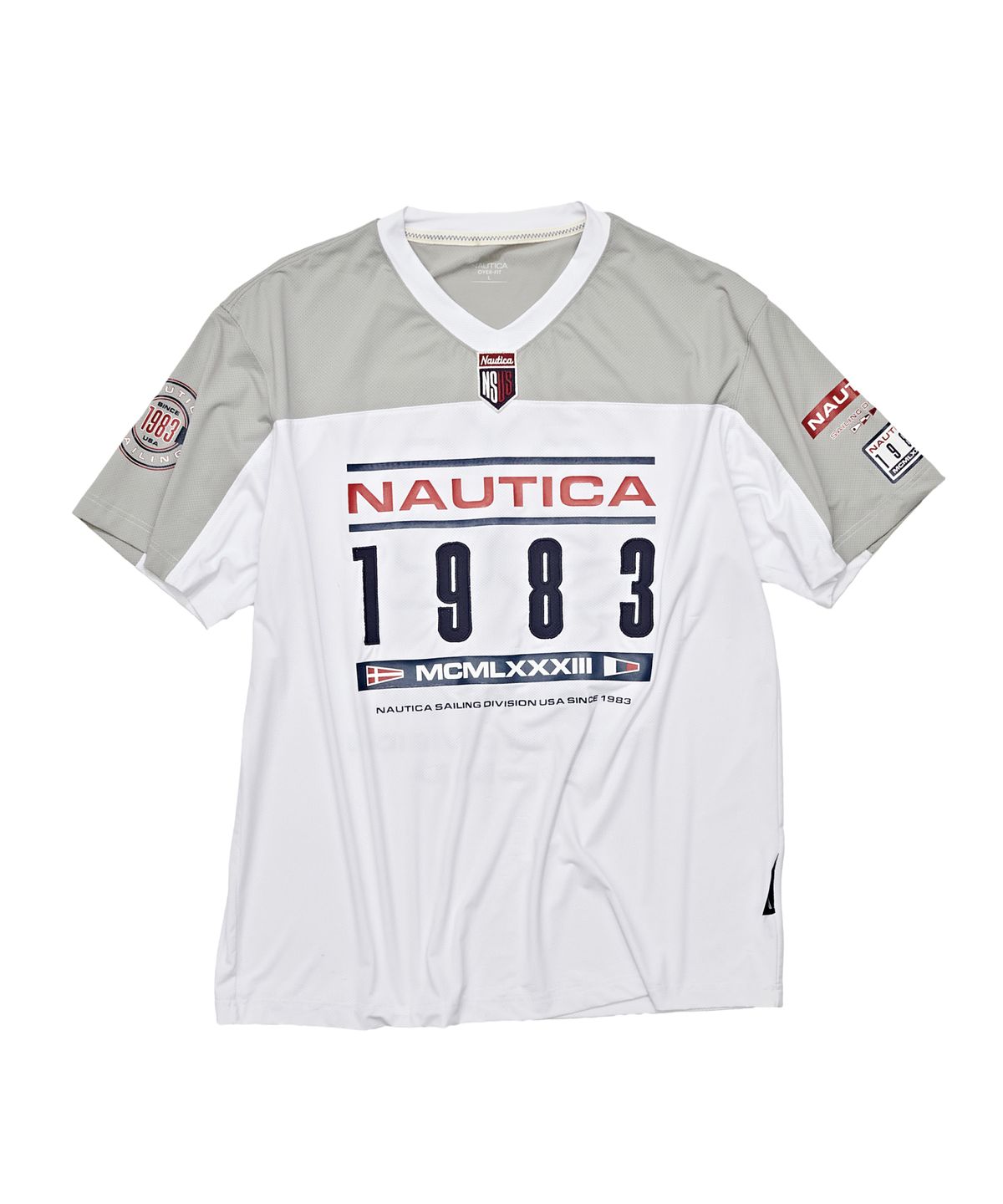 노티카(NAUTICA) 그랑프리 레이싱팀 래플리카 티셔츠 NTS4575