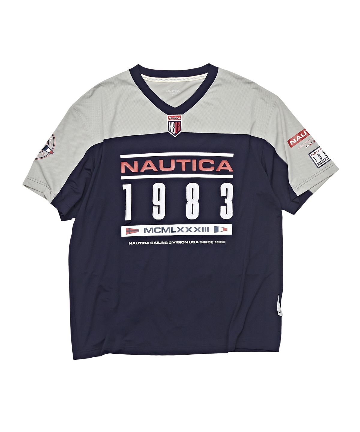노티카(NAUTICA) 그랑프리 레이싱팀 래플리카 티셔츠 NTS4575
