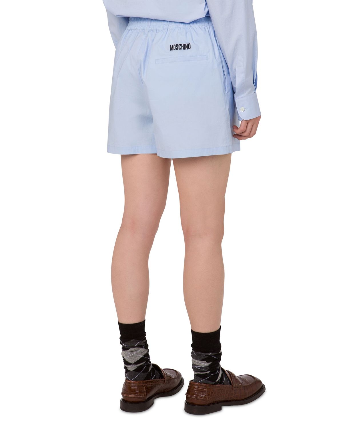 모스키노(MOSCHINO) 구스 포플린 쇼츠