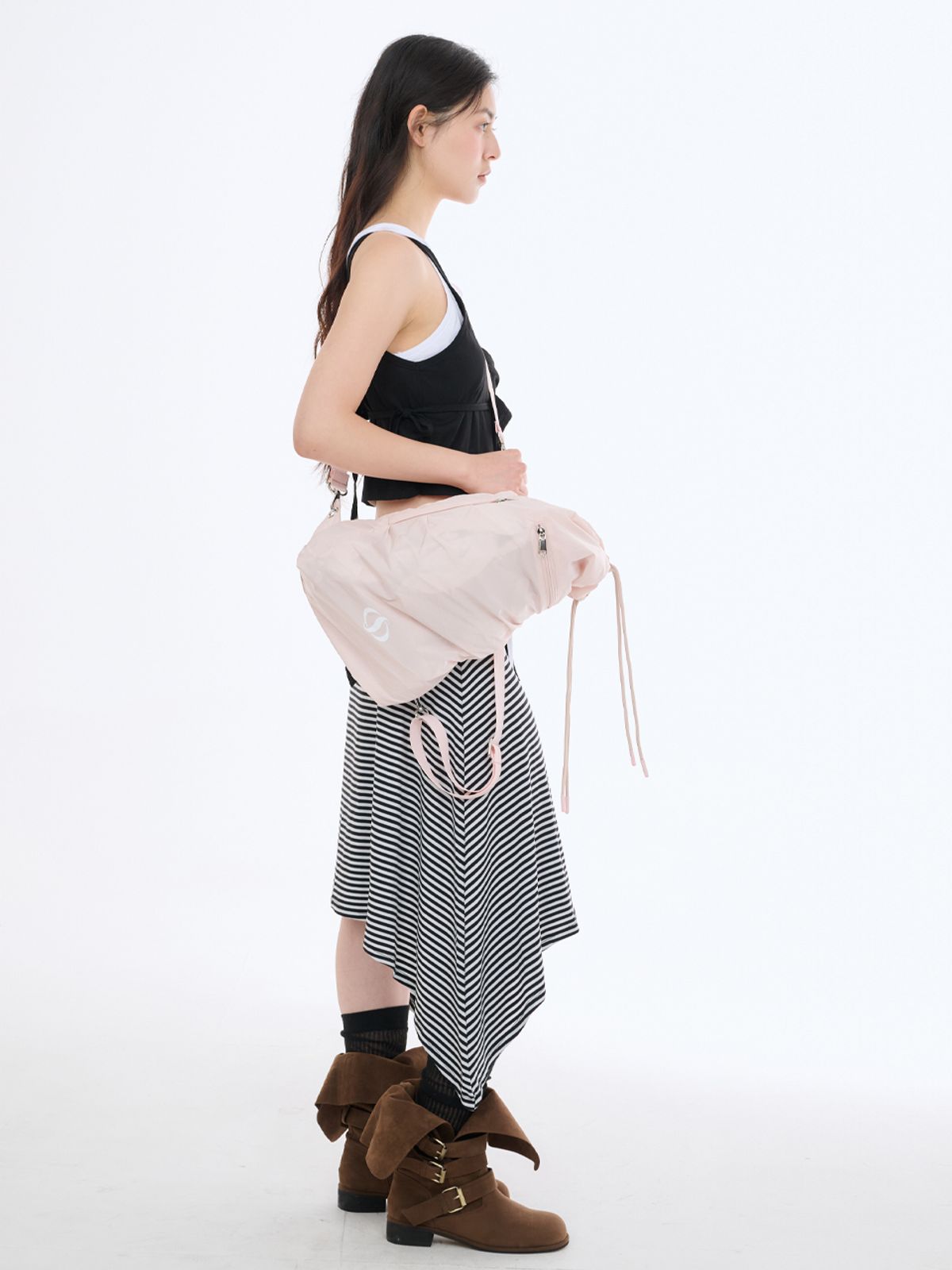 샐볼(SALBOL) 502 LIP LIGHT STRING BACKPACK [PINK]