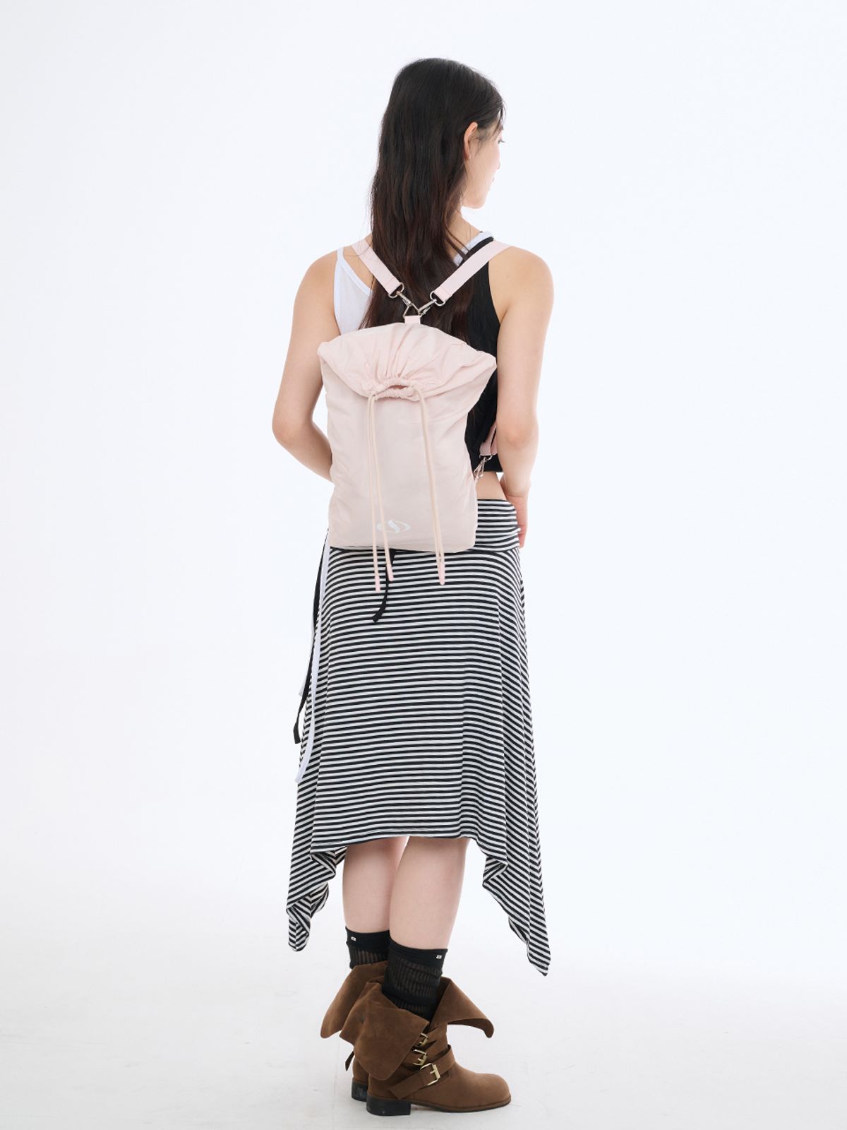 샐볼(SALBOL) 502 LIP LIGHT STRING BACKPACK [PINK]