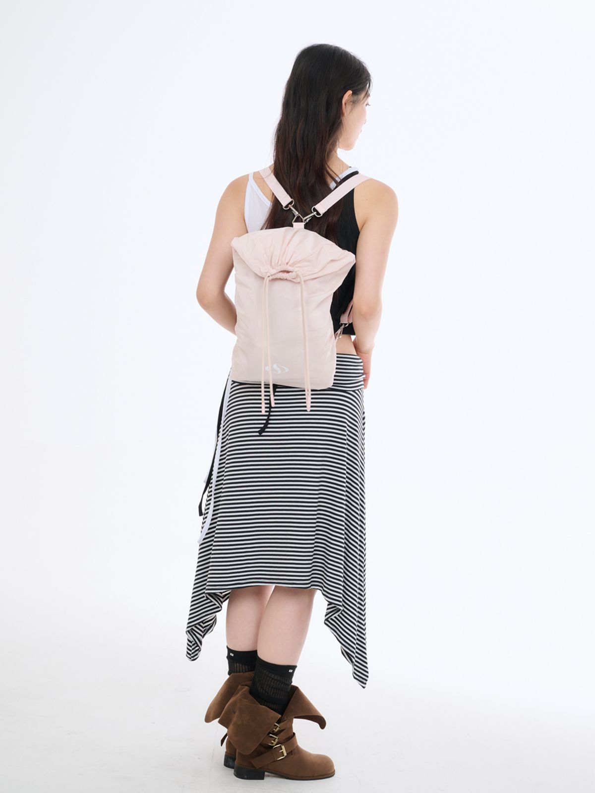 샐볼(SALBOL) 502 LIP LIGHT STRING BACKPACK [PINK]