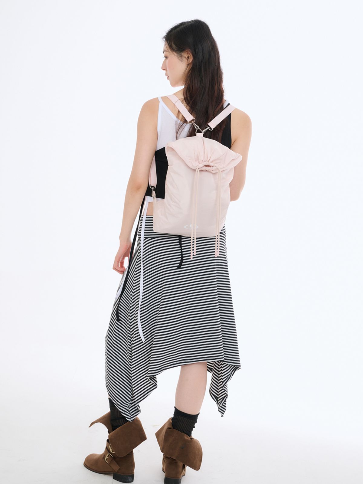 샐볼(SALBOL) 502 LIP LIGHT STRING BACKPACK [PINK]