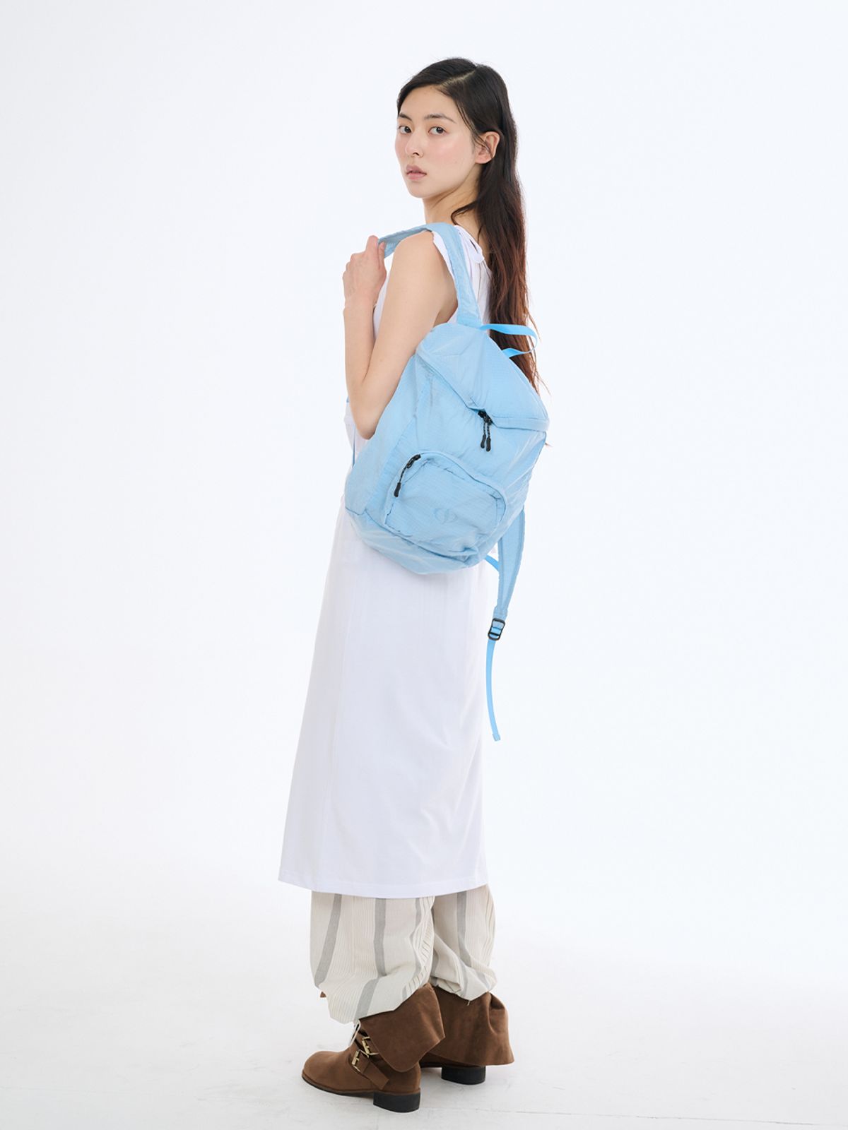 샐볼(SALBOL) 501 LIP NYLON BACKPACK [BLUE]