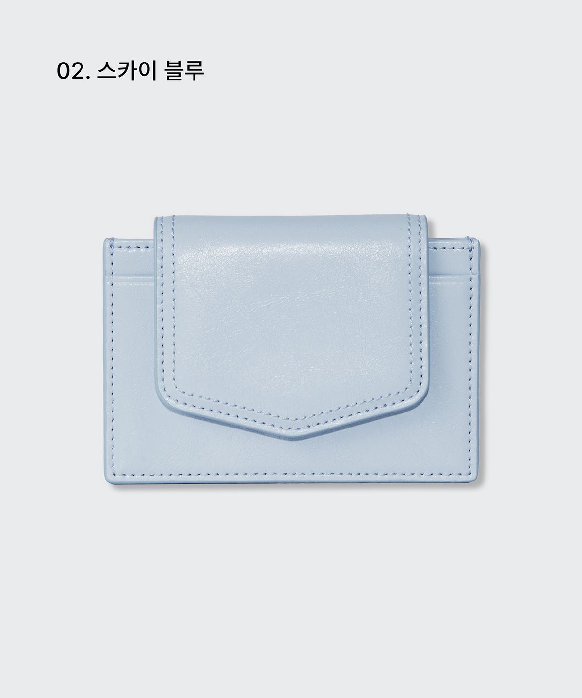 무신사 스탠다드 우먼(MUSINSA STANDARD WOMAN) 우먼즈 크링클 레더 아코디언 카드 지갑