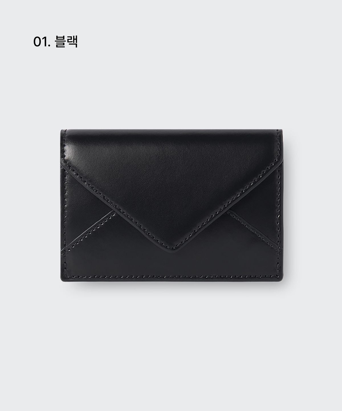 무신사 스탠다드 우먼(MUSINSA STANDARD WOMAN) 우먼즈 플레인 레더 엔벨롭 카드 지갑
