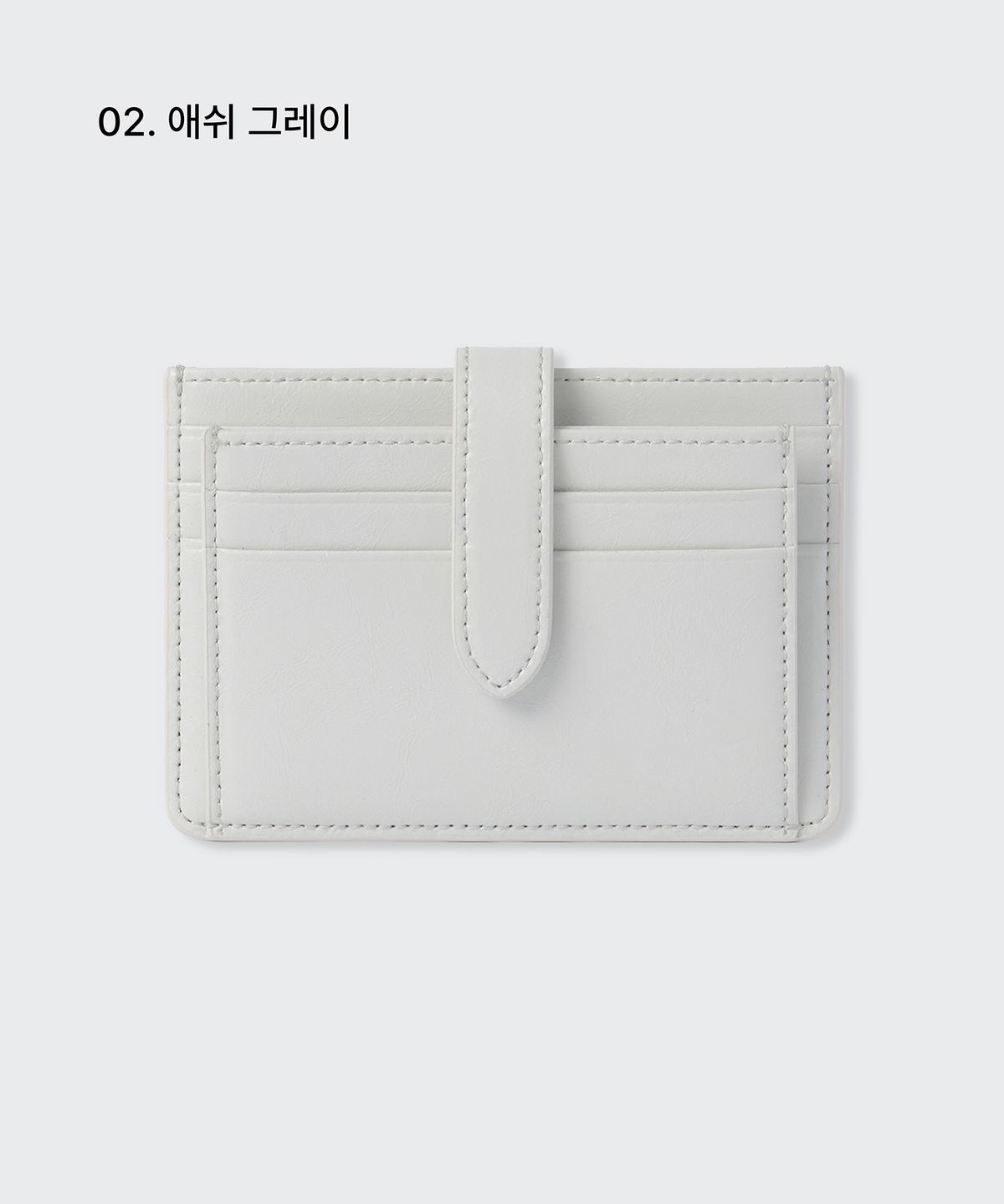 무신사 스탠다드 우먼(MUSINSA STANDARD WOMAN) 우먼즈 크링클 레더 클로저 카드 지갑