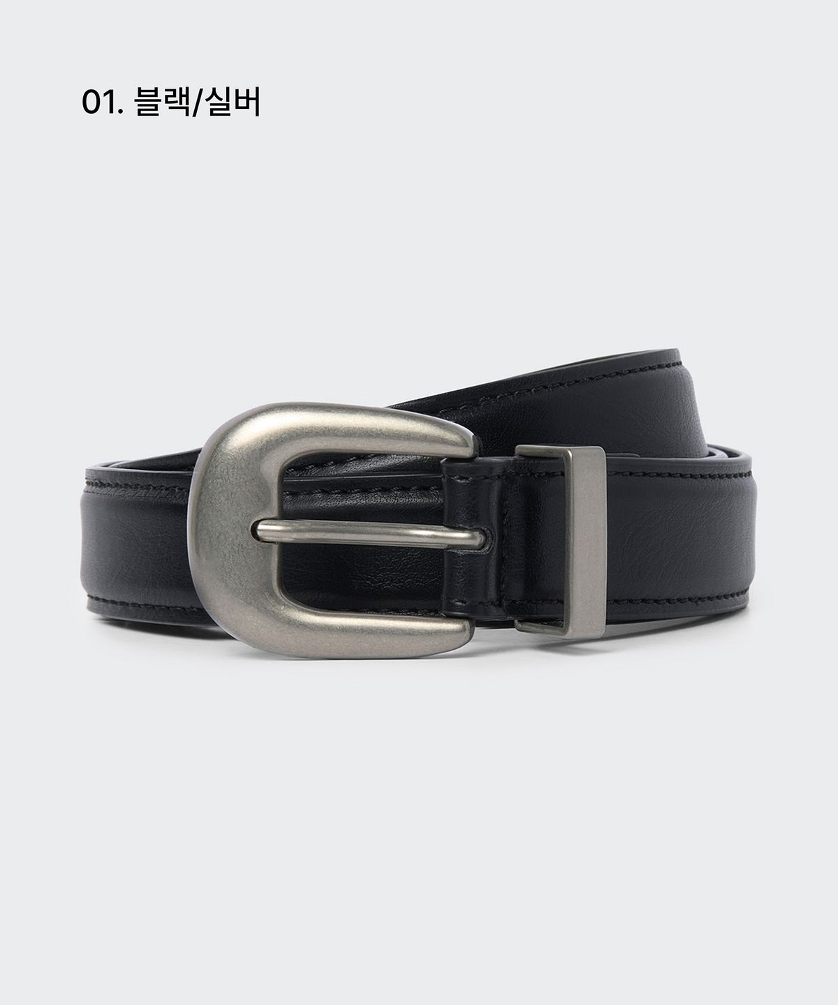 무신사 스탠다드 우먼(MUSINSA STANDARD WOMAN) 우먼즈 신세틱 레더 웨스턴 벨트_20mm