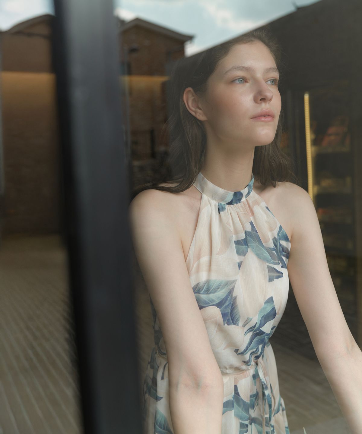 벨로디네라(VALLO DE NERA) Peony Dress Ivory