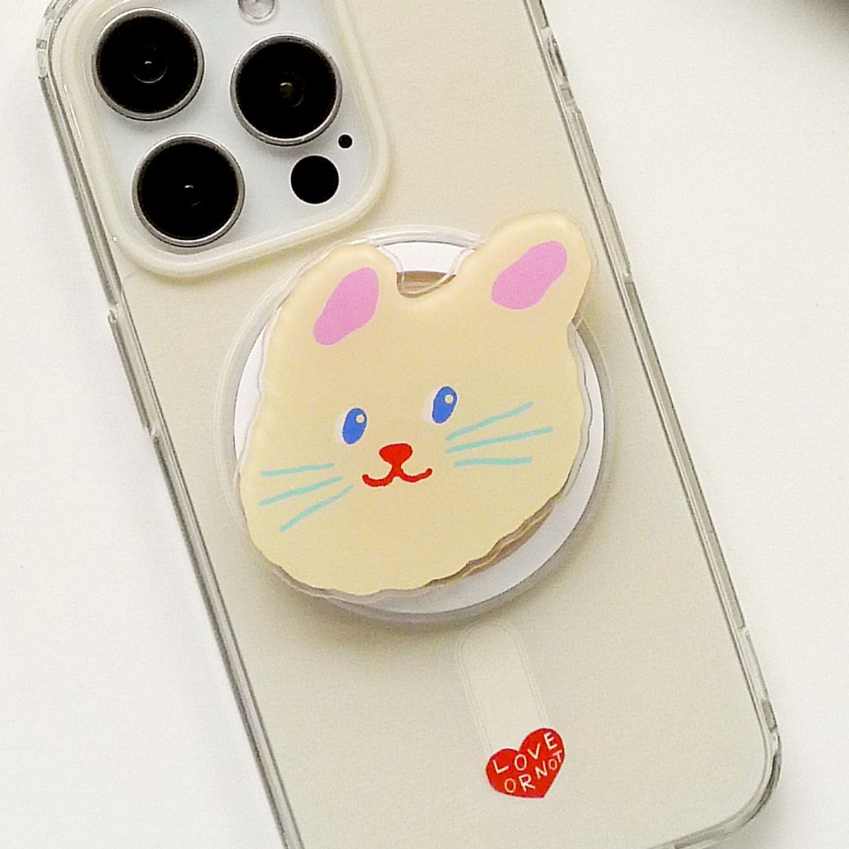 러브오낫(LOVE OR NOT) 맥세이프/스마트톡_Curly Puppy Magsafe/Smart-Tok