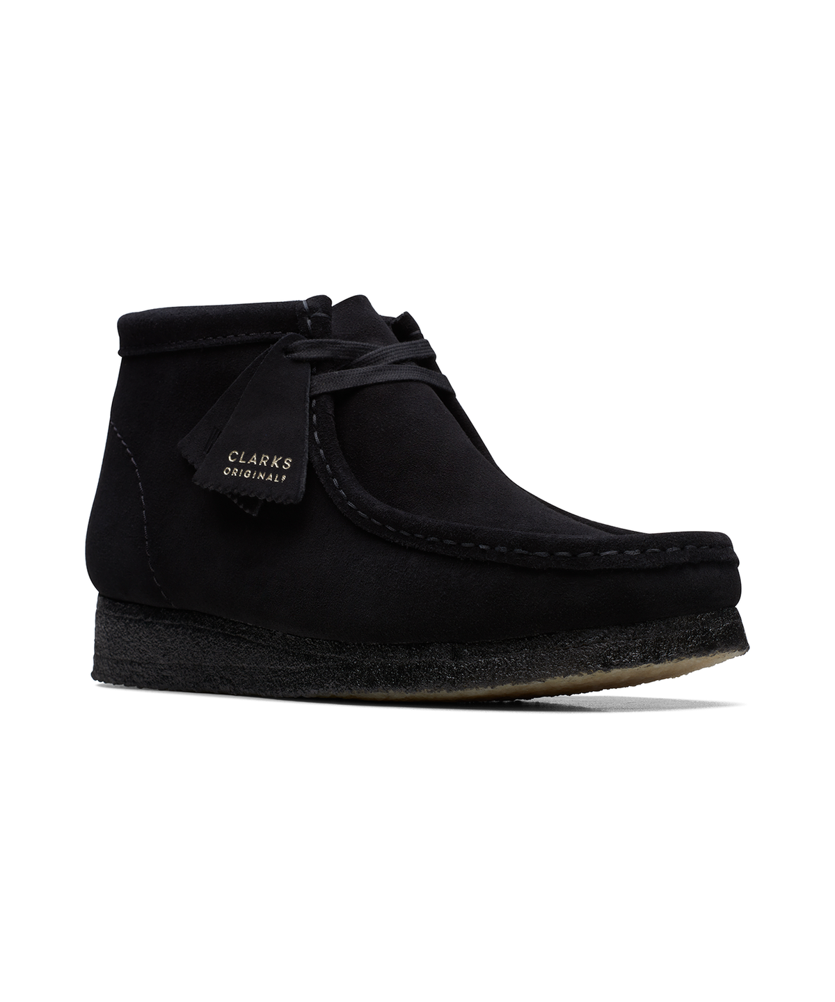 클락스 오리지널스(CLARKS ORIGINALS) (남성) 왈라비 부츠 - 블랙 스웨이드 / 26155517