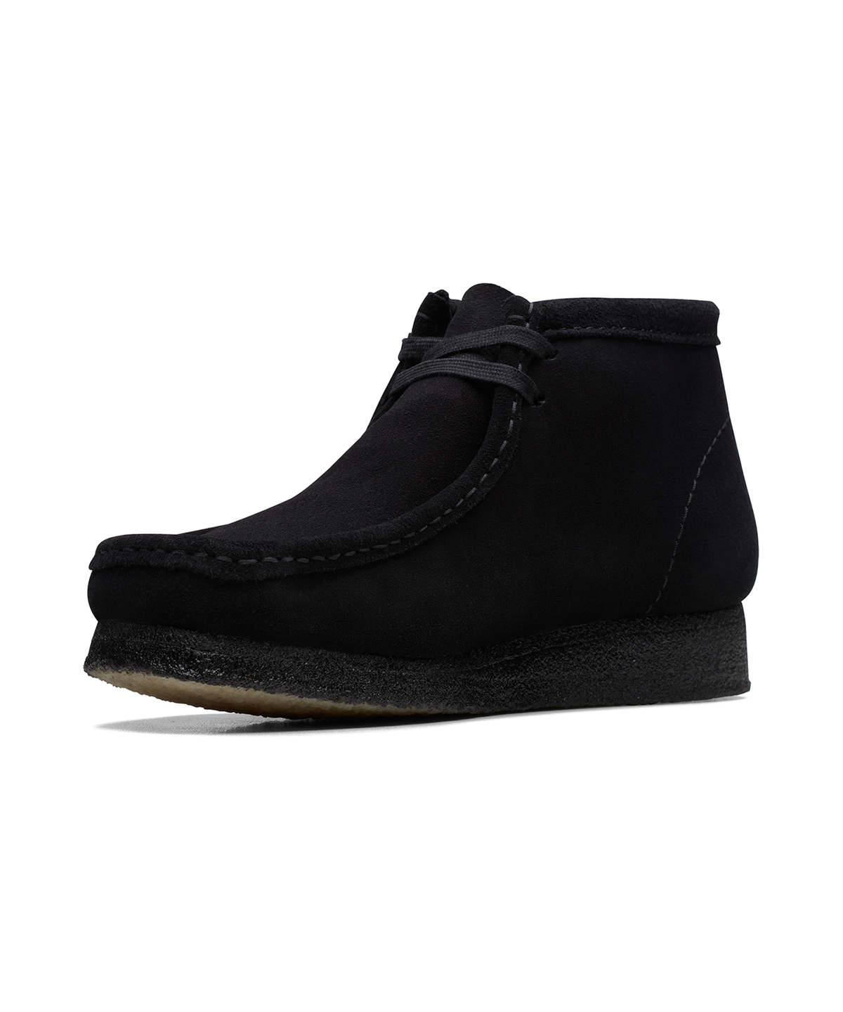 클락스 오리지널스(CLARKS ORIGINALS) (남성) 왈라비 부츠 - 블랙 스웨이드 / 26155517