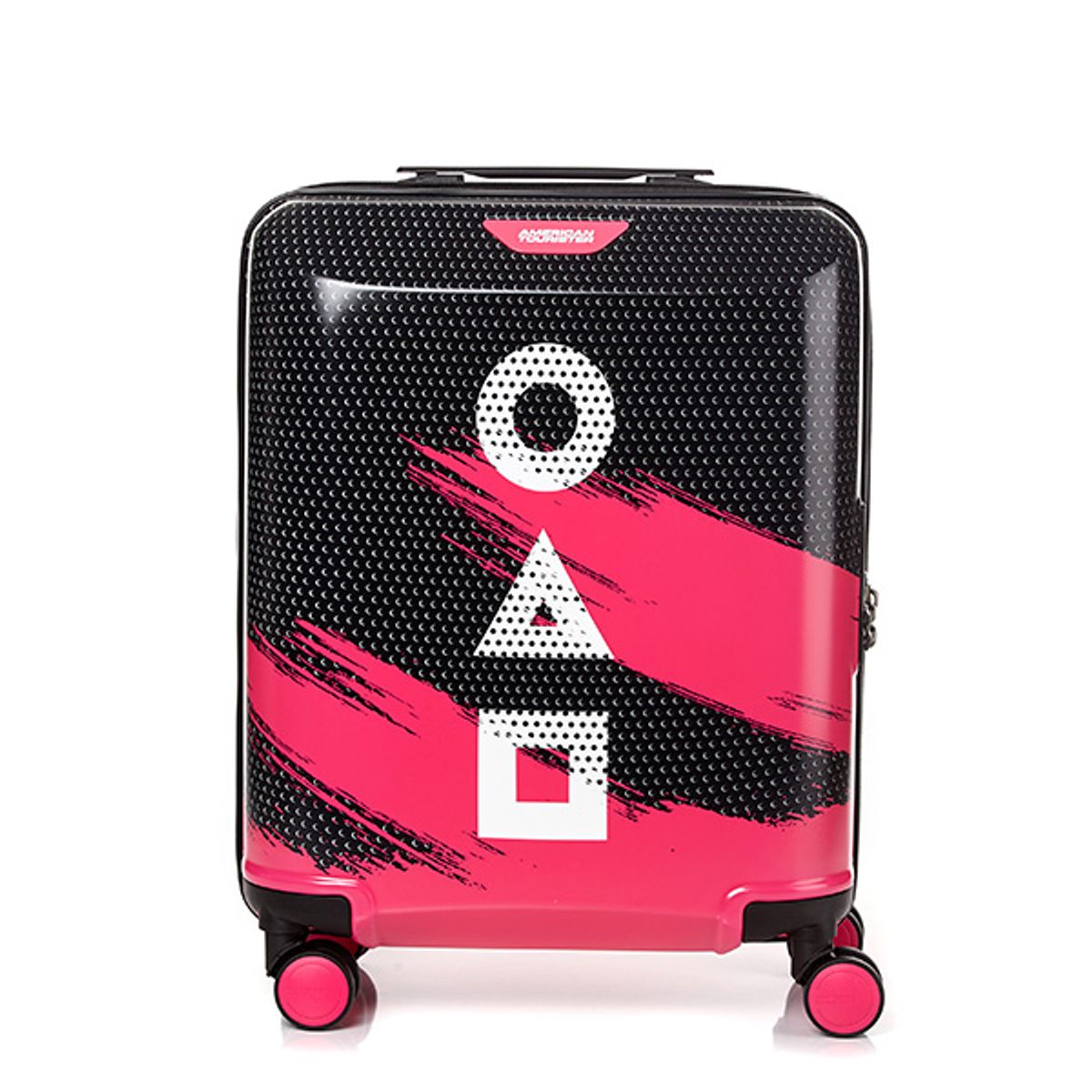 아메리칸투어리스터(AMERICAN TOURISTER) SQUID GAME 캐리어 52/18 TSA BLACK/MEXICAN PINK UH430001