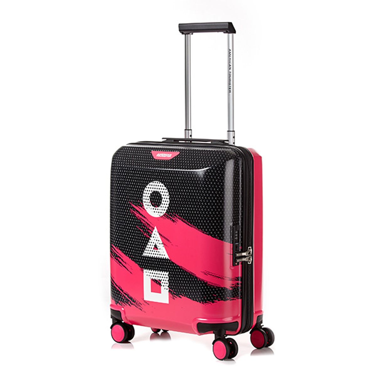 아메리칸투어리스터(AMERICAN TOURISTER) SQUID GAME 캐리어 52/18 TSA BLACK/MEXICAN PINK UH430001