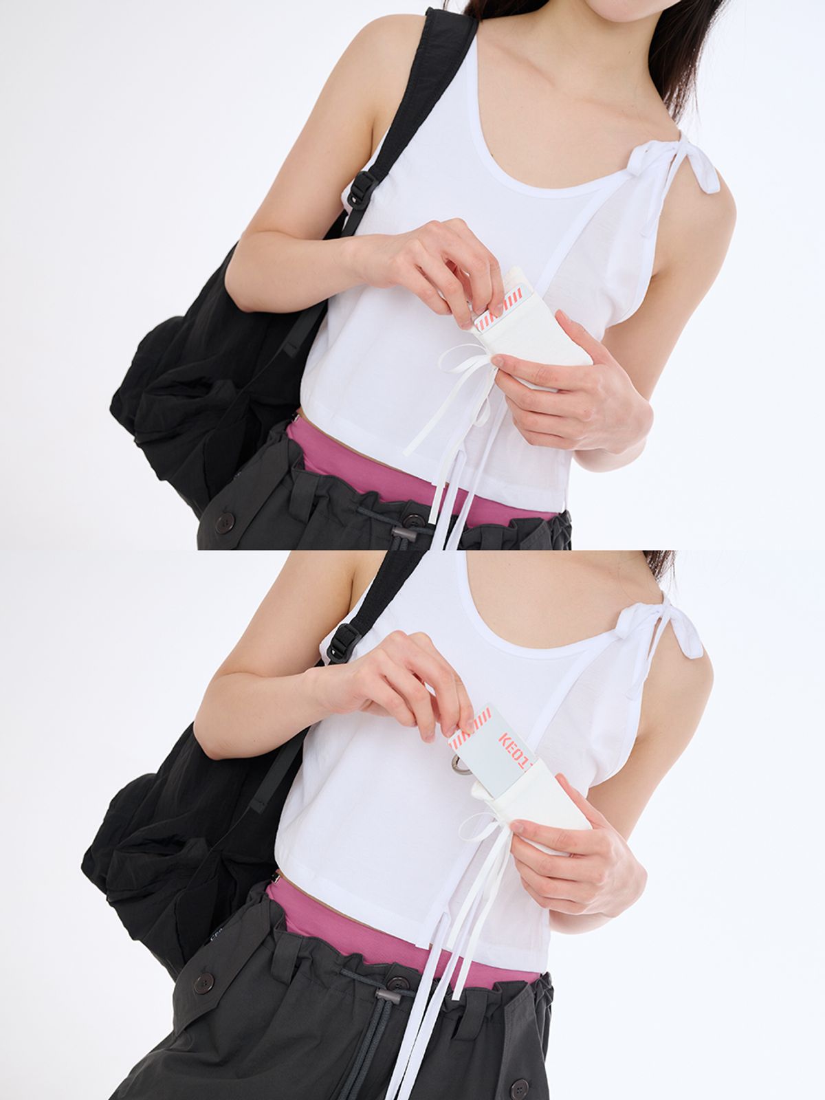 샐볼(SALBOL) CLING WALLET KEYRING