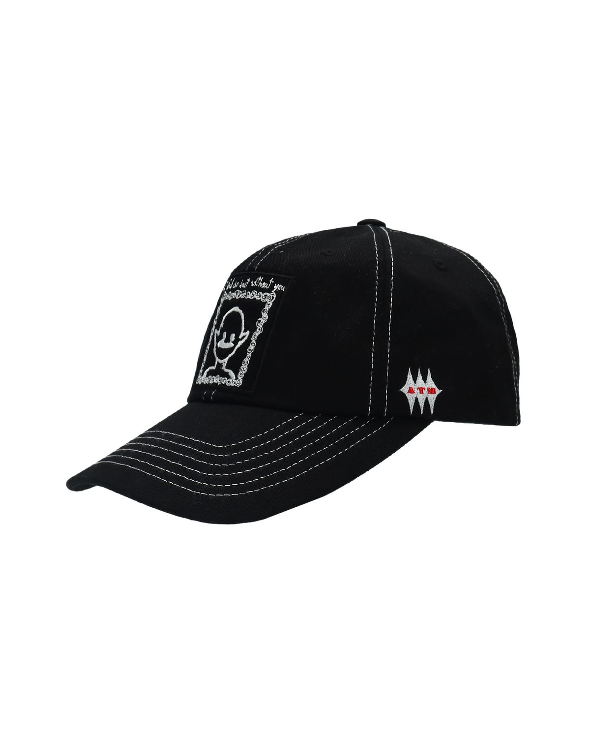애프터매스(AFTERMATH) ATM X SEOULCULT HERMANO BALL CAP [BLACK]