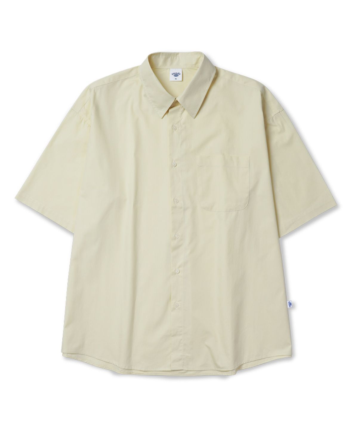 스탠즈(STENDS) [2PACK][M~4XL] 플로우 코튼 반팔 셔츠