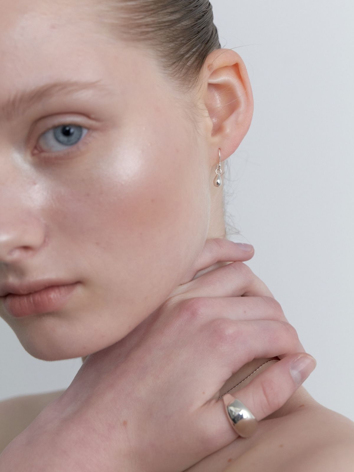 러브미몬스터(LOVE ME MONSTER) [Silver] Bold Moon Ring (L251MRI010)