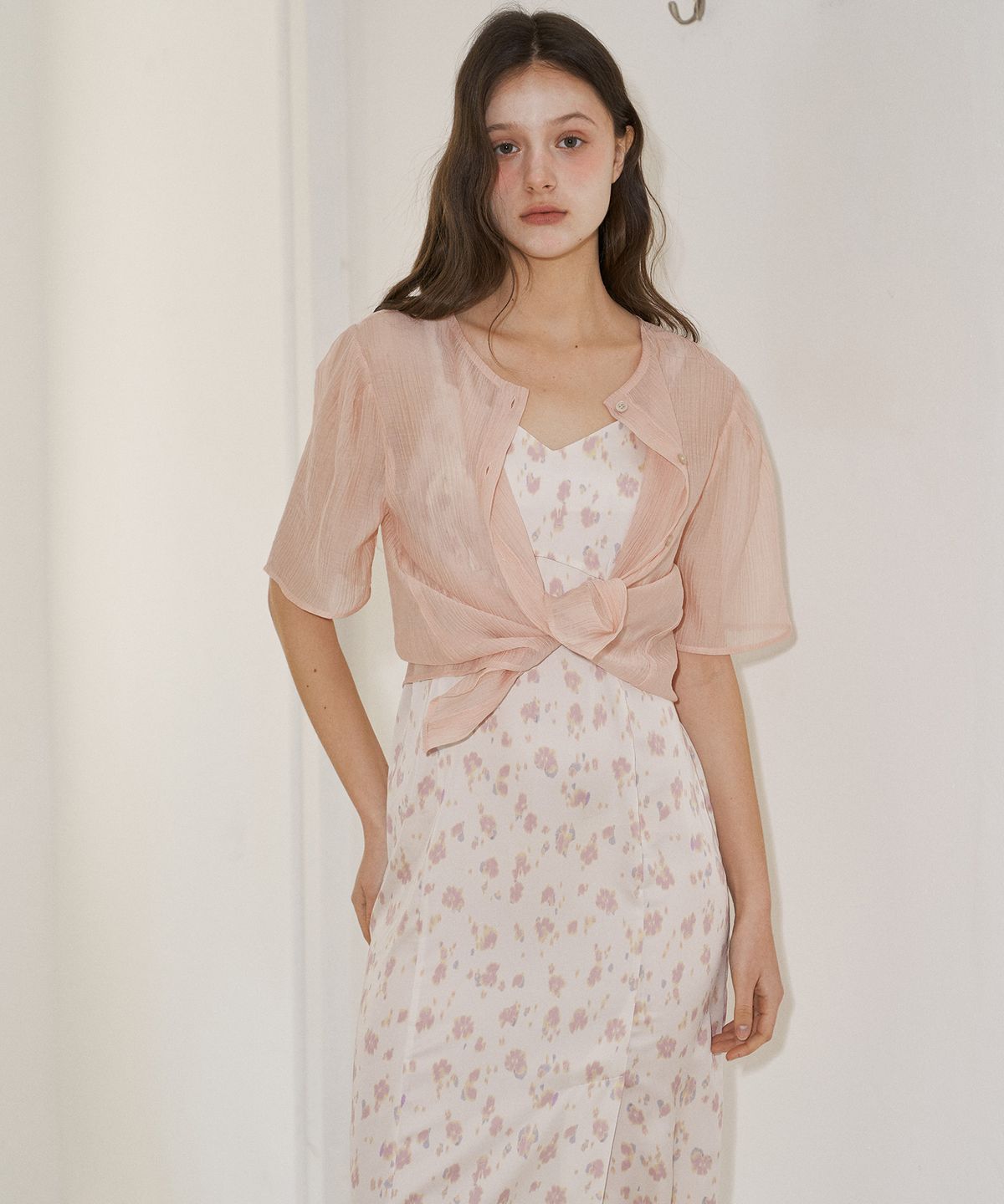 플로브(FLOVE) TIE NAPOLI DRESS (CR)