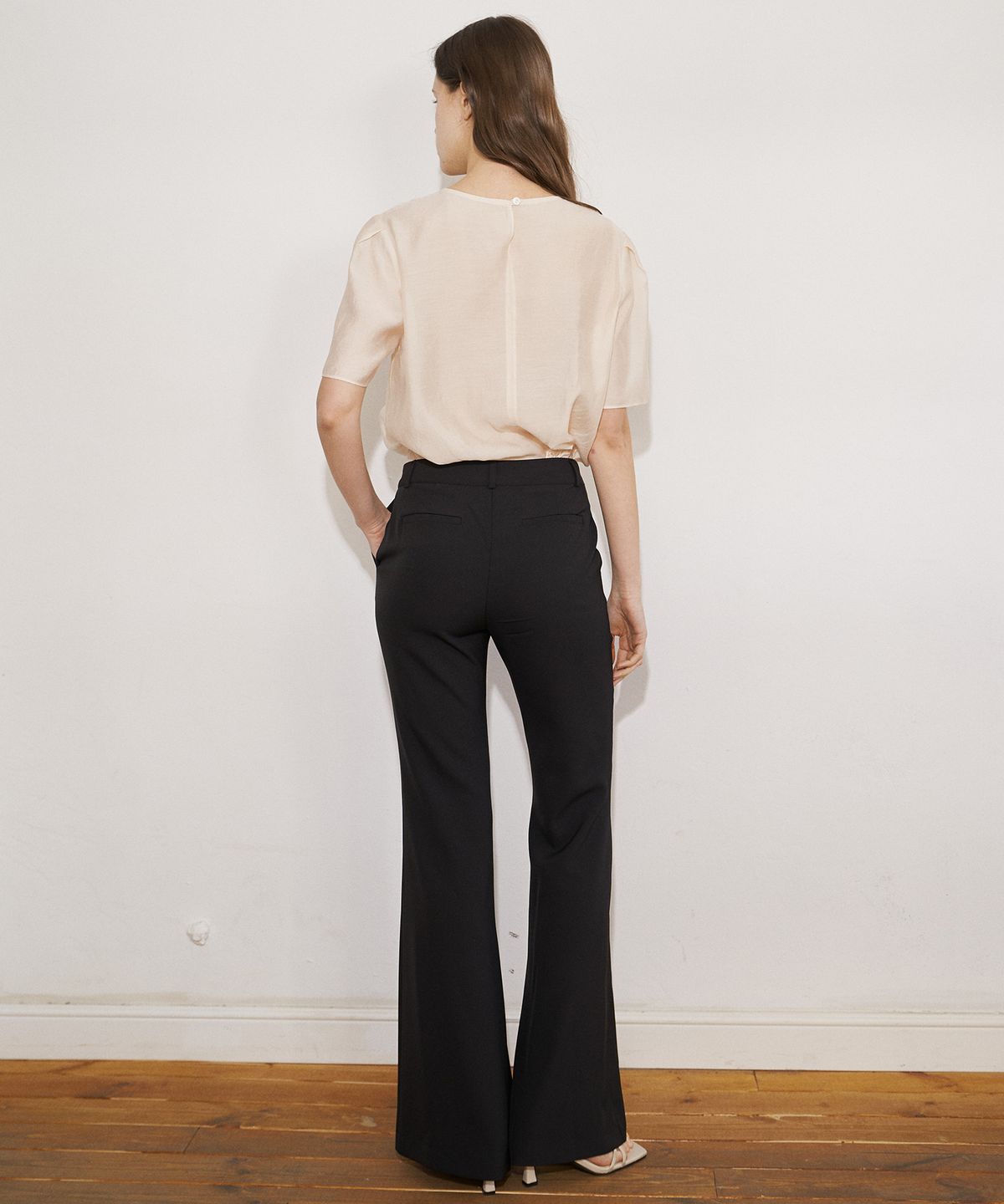 플로브(FLOVE) SUMMER LIGHT FABRIC PANTS (SOLID-BK)