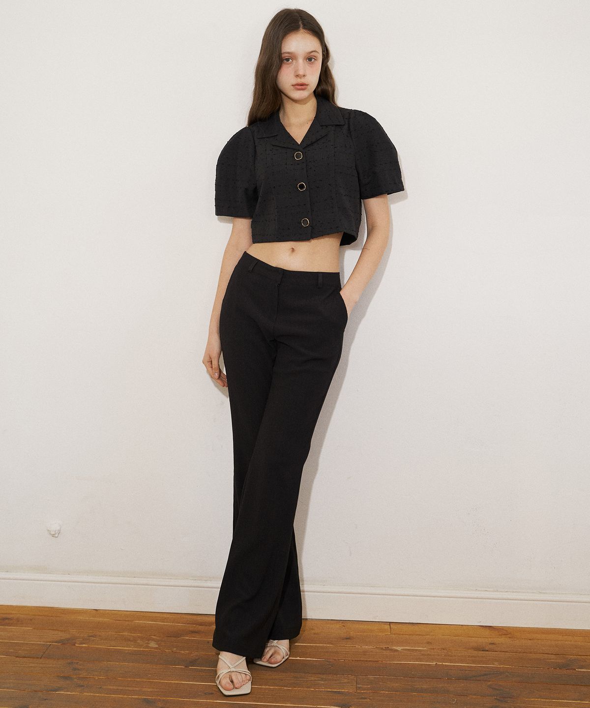 플로브(FLOVE) SUMMER LIGHT FABRIC PANTS (BK)