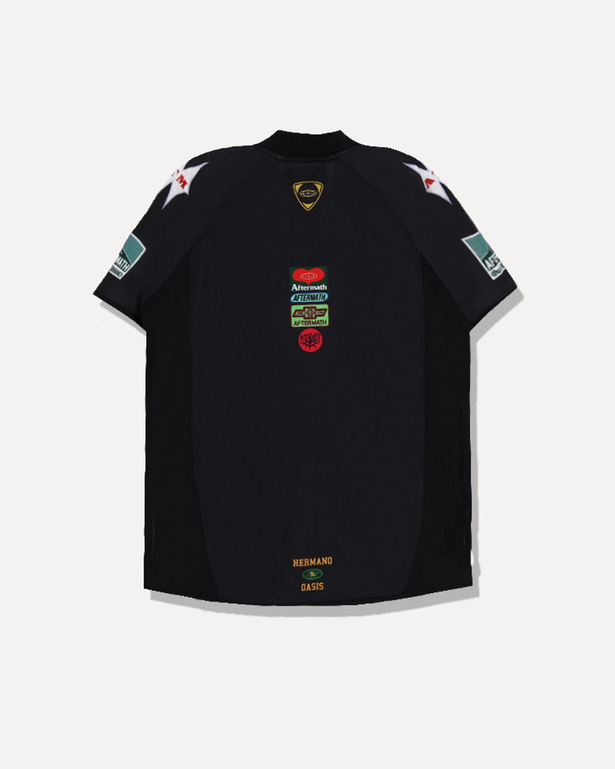 애프터매스(AFTERMATH) FOOTBALL JERSEY [BLACK]