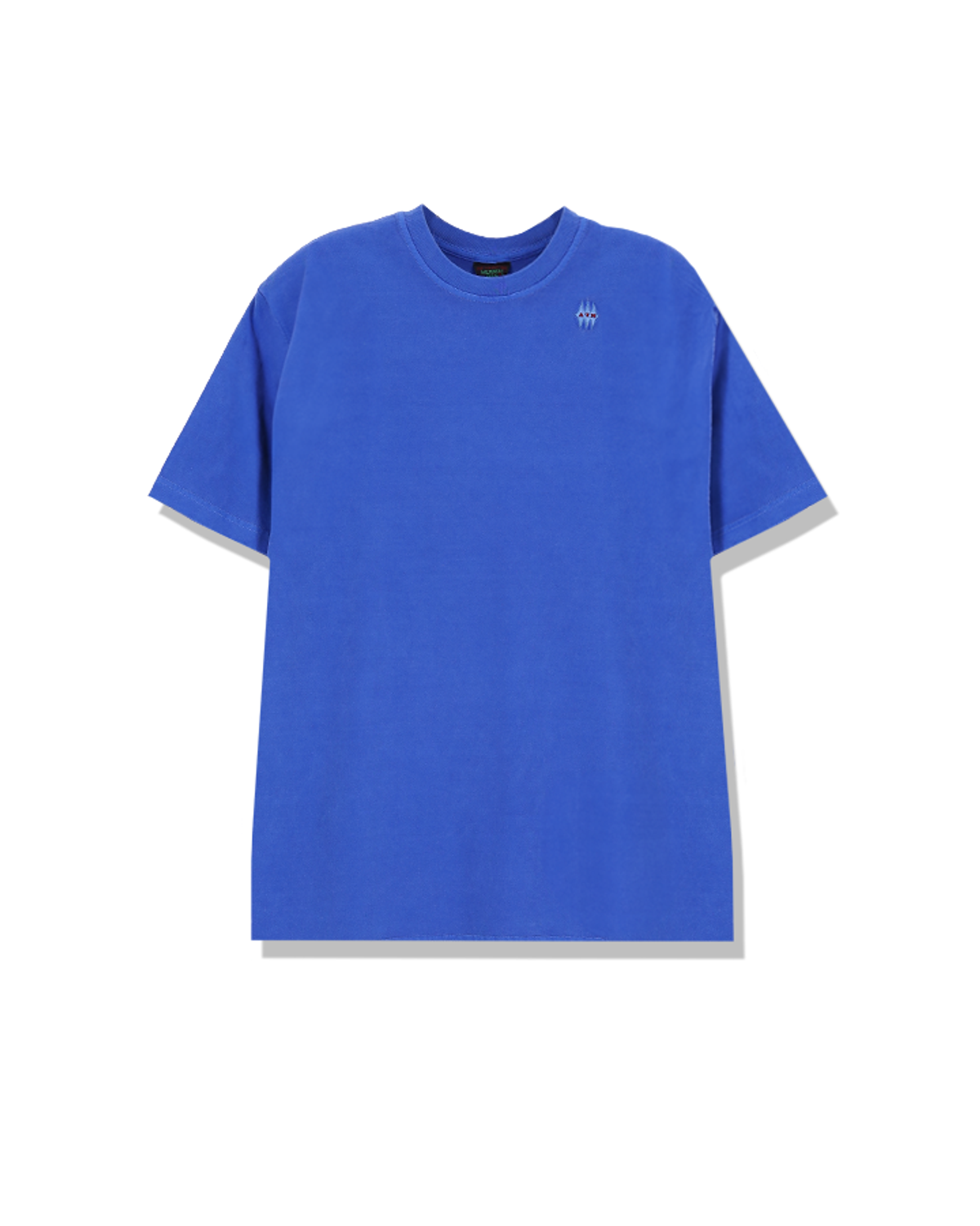 애프터매스(AFTERMATH) PIG DYED AIM LOGO TEE [BLUE]
