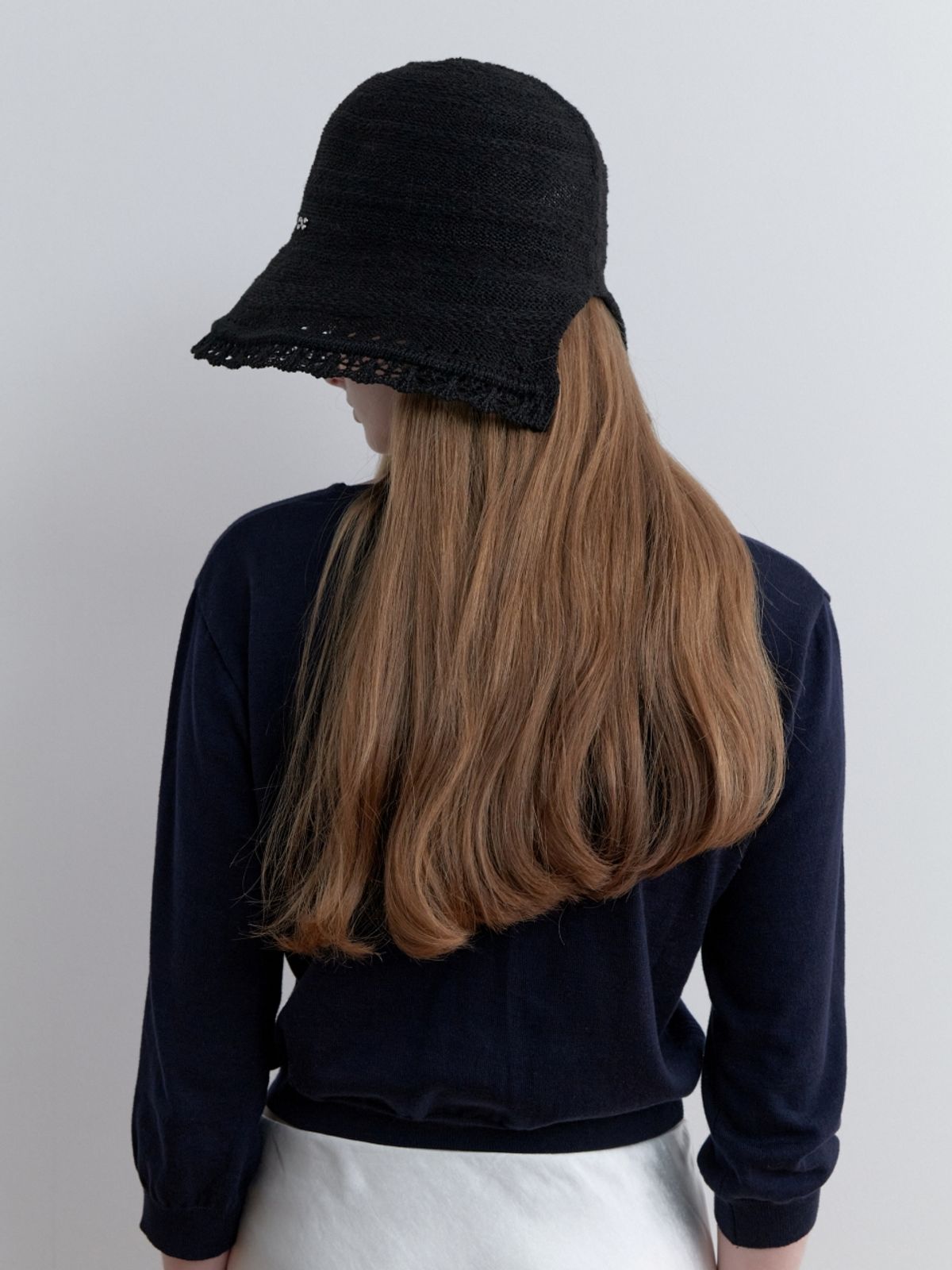 러브미몬스터(LOVE ME MONSTER) Lace Brim Bucket Hat_3COL (L251MCP020)