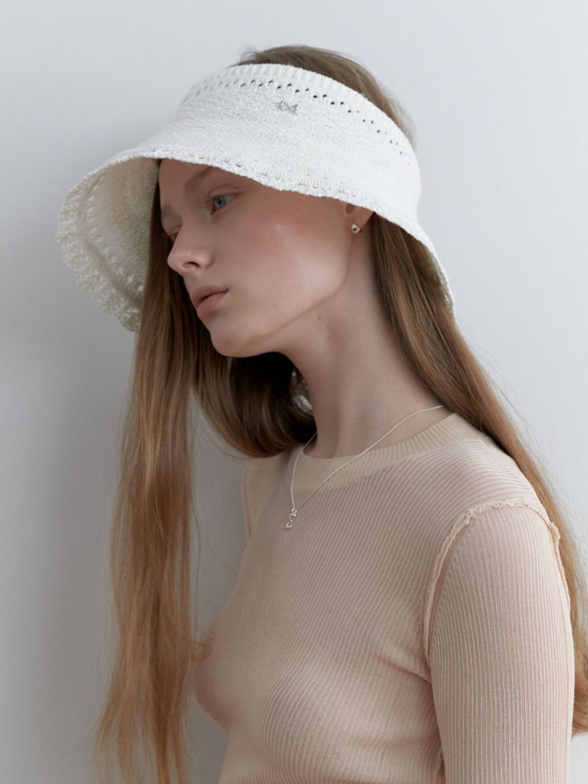 러브미몬스터(LOVE ME MONSTER) Lace Brim Sun Cap_3COL (L251MCP030)